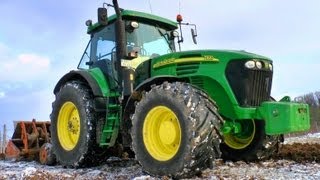 John Deere 7920 Tiefspaten  Rigolen LU Wendt 1080p FullHD [upl. by Adnwahsat]