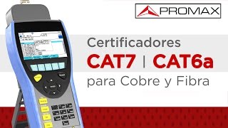 Certificadores de cableado estructurado CAT7 y CAT6A [upl. by Tnattirb]