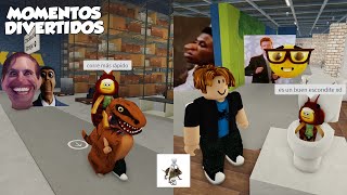 EVADE MOMENTOS DIVERTIDOS ROBLOX [upl. by Ahsieyk]