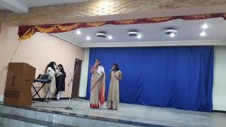 Santhome Church  Ward Day 2018  Malayalam Song  Aayiram Kannumayi  Jini amp Christa [upl. by Maryrose]