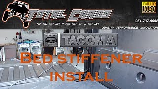 2016 Tacoma Rear Channel Bed Stiffener Install  Tims Tacoma Garage Ep 38 [upl. by Warrick]