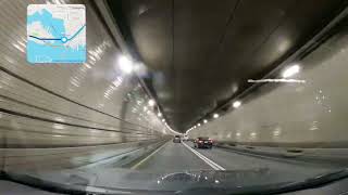 Driving thru Fort McHenry Tunnel [upl. by Kadner]