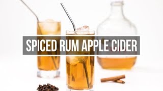 How to make a Spiced Rum Apple Cider [upl. by Oicaro]