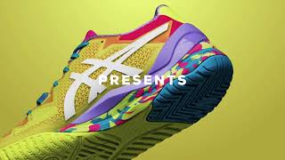 The NEW Asics Gel Resolution 8 noosa inspired Womens Tennis Shoes are here Exclusive to TW 💛💜💙 [upl. by Persons915]