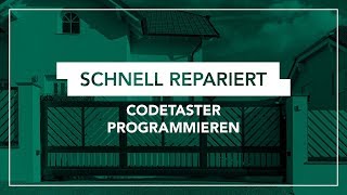 Codetaster programmieren  GUARDI Schnell repariert [upl. by Claire]