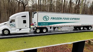 DCP 164 Kenworth T680 Frozen Food Express [upl. by Kinsman840]