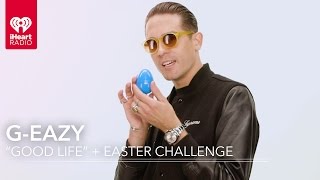 GEazy Talks quotGood Lifequot His First Prom Date And Eats A Peep  Easter Challenge [upl. by Acnaib]