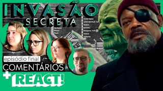 INVASÃO SECRETA MARVEL QUE COISA HORRÍVEL  EP6 COMENTADO [upl. by Gove613]