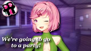 I went to a party  Doki Doki Triple Trouble [upl. by Eniala]