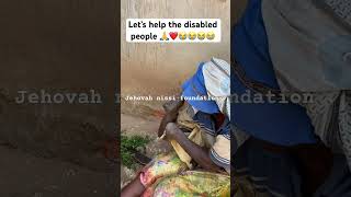 Let’s help the disabled people disabled fypシ゚viral fyp church foryou foryoupage [upl. by Hoenack]