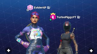 Extra Evident and TurboPiggy Play Fortnite [upl. by Happ]