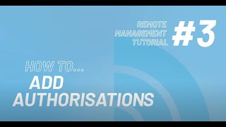 3 How to add authorisations  Intratone Remote Management Portal Tutorial [upl. by Illak]