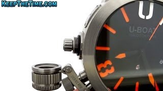 Huge UBoat U1001 Limited Edition Watch HD Video Review [upl. by Werdna]