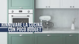 Rinnovare la cucina  come farlo con pochi soldi [upl. by Radborne]