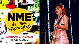 London Grammar at Mad Cool 2022 on touring with Coldplay album four amp their huge South Facing show [upl. by Lesser]