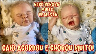 BEBÊ REBORN CAIO ACORDOU [upl. by Shafer]