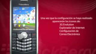 BlackBerry Pearl 3G  Correo BIS [upl. by Nelyaw]