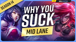 Why YOU SUCK at MID LANE And How To Fix It  League of Legends [upl. by Mali]