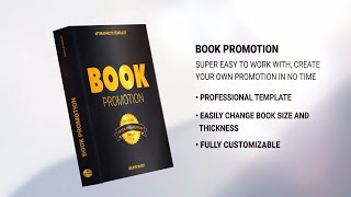 Book Launch Promo Video  After Effects Template [upl. by Ulyram]