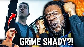 THE GRIME SLIM SHADY  Aitch  Straight Rhymez 1 prod Pezmo REACTION [upl. by Anircam]