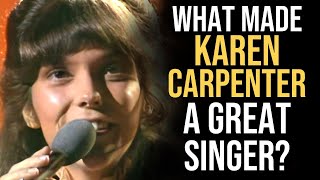 What Made Karen Carpenter A GREAT Singer [upl. by Farra249]