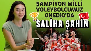 Şampiyon Milli Voleybolcumuz Saliha Şahin Sosyal Medyadan Gelen Soruları Yanıtlıyor [upl. by Nwonknu]