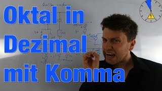 Oktal in Dezimal mit Komma  Zahlensystem  Elektrotechnik in 5 Minuten [upl. by Sheff]