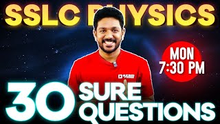 SSLC Physics  Onam Exam Sure Questions  Exam Winner SSLC [upl. by Lalad784]