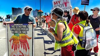 I Invaded A Women’s March In Portland [upl. by Aketahs]