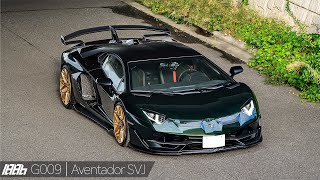 【bond shop Tokyo】Lamborghini Aventador SVJ on 1886 Forged Wheels G008 Duo block【4K】 [upl. by Oremar772]