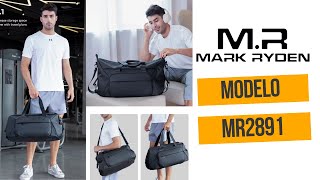 MOCHILA PREMIUM ACADEMIA FITNES VIAGEM TREINO MARK RYDEN MODELO MR2891 [upl. by Elimay]