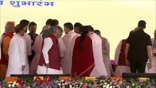 PM Narendra Modi Lays Foundation Stone amp Inaugurates Various Projects in Darbhanga Bihar [upl. by Ydasahc]