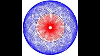 An epicycloid and hypocycloid with an irrational ratio of radii [upl. by Yert]