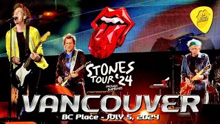 The Rolling Stones live at BC Place Vancouver  July 5 2024  Complete concert  multicam video [upl. by Ativet600]