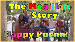 The Purim Story  The Megillah story  Megillat Esther for kids [upl. by Nikos]