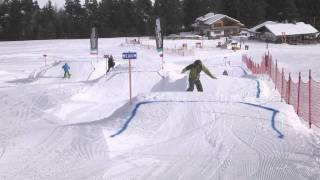 DolomitiSuperFreestyleDolomitiSuperskiSexten quotFunpark Rienzaquot28012012ParkCheckout388mov [upl. by Milburn]