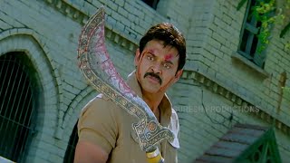 Venkatesh Powerful Action Scene  Tulasi Telugu Movie  SP Shorts [upl. by Oivaf]