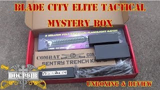 Blade City Elite Tactical Mystery Box Unboxing amp Full Review [upl. by Hgielsel442]