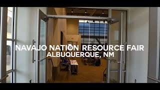 Navajo Nation Resource Fair  Albuquerque NM [upl. by Hilaria]