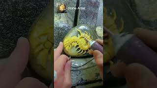 Part 18 HandmadeStone StoneArt StoneCraft ArtisanStoneWork HandcraftedStone StoneArtist shor [upl. by Naujud]