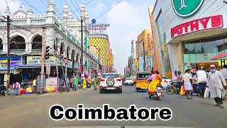 Coimbatore Oppanakara Street Travel Video  Tamilnadu  India MG Travel [upl. by Buford]