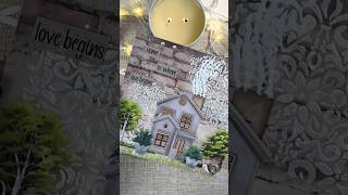 ASMR Scrapbook with me  Home is where love begins 🏡💕 asmr scrapbookwithme home aesthetic [upl. by Lleze569]