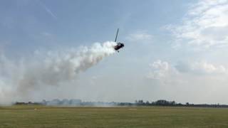 MI2 helicopter Display Flight Börgönd AirShow on 11092016 [upl. by Boorman]