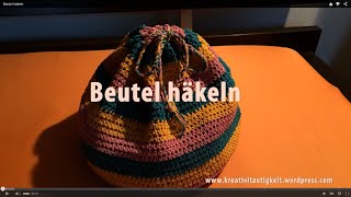 Beutel häkeln [upl. by Grussing671]