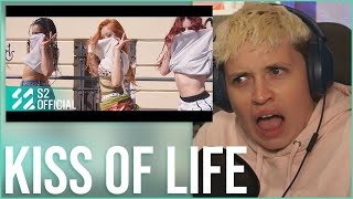 KISS OF LIFE 키스오브라이프  STICKY MV  REACTION [upl. by Taber]