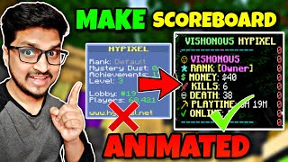 How To Make Scoreboard in Minecraft Aternos Server  BEST Scoreboard Plugin For Minecraft Server [upl. by Ayn]