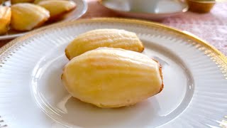 Lemon Madeleines  how to make perfect French madeleines [upl. by Olga732]