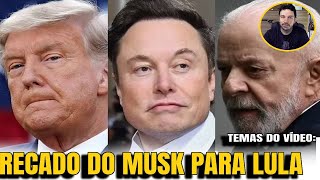 5 MUSK PARTE PRA CIMA DE LULA APÓS PROVOCAÇÃO DA JANJA LULA EM DESESPERO [upl. by Eilliw]