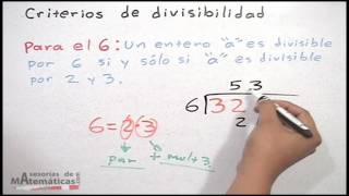 Criterios de divisibilidad  HD [upl. by Grizelda]