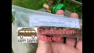 Quicktipp  Adapter für Gasflaschen Folge 89 [upl. by Teuton265]